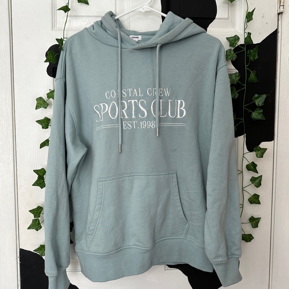 garage coastal crew hoodie